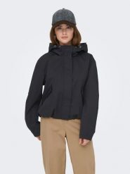 ONLY Kurtka przejściowa w kolorze czarnym rozmiar: L. Czarne kurtki Only, l, bez wzorów, bez kaptura. Za 150.02 zł.