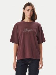 BOSS T-Shirt C_Eregular_8 50571460 Bordowy Regular Fit. Czerwone t-shirty Boss, s, bez wzorów, z bawełny, bez kołnierzyka, bez ramiączek. Za 319.99 zł.
