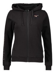 Mizuno Bluza "Mizuno" w kolorze czarnym rozmiar: XS. Czarne bluzy sportowe Mizuno, xs, bez wzorów, bez kaptura. Za 165.45 zł.