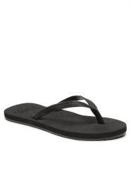 Roxy Japonki ARJL100673 Czarny. Czarne klapki Roxy, bez wzorów, z tworzywa sztucznego, bez obcasa. Za 69.99 zł.