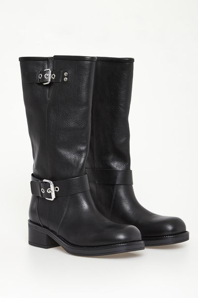 Oficerki damskie Addobbo WEEKEND MAX MARA. Kozaki Weekend Max Mara, bez obcasa, bez zapięcia. Za 2,099.00 zł.