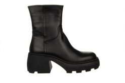 Botki Bayla-161 188 1401 01 Black 161635, Czarny, Skóra naturalna - 39. Czarne botki Bayla, na zimę, bez wzorów, z gumy, z okrągłym noskiem, za kostkę, bez obcasa, na platformie, bez zapięcia. W wyprzedaży za 269.10 zł.