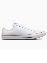 Converse Skórzane sneakersy w kolorze białym rozmiar: 43. Białe trampki Converse, bez wzorów, bez zapięcia. Za 239.95 zł.