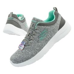 Buty sportowe damskie Skechers Dynamight 2.0. Czarne obuwie sportowe Skechers, z tkaniny, bez zapięcia, trekkingowe, Skechers Sport. Za 199.00 zł.