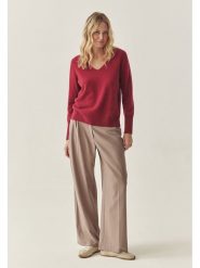 TATUUM Kaszmirowy sweter w kolorze czerwonym rozmiar: XL. Czerwone swetry Tatuum, xl, bez wzorów, z kaszmiru, bez ramiączek. Za 314.95 zł.