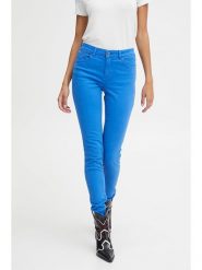 B.young Dżinsy - Slim fit - w kolorze niebieskim rozmiar: W28/L32. Niebieskie jeansy b.young, l, z aplikacjami. Za 88.02 zł.