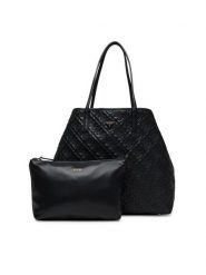 Guess Torebka Adelasia HWQL96 58240 Czarny. Czarne shopper Guess, z aplikacjami, ze skóry, bez dodatków. Za 679.99 zł.