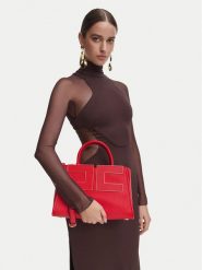 Elisabetta Franchi Torebka BS-06A-66E2-V440 Czerwony. Czerwone torebki klasyczne Elisabetta Franchi, bez wzorów, ze skóry, bez dodatków. Za 1,879.00 zł.