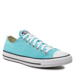 Trampki Converse. Czarne trampki Converse, bez wzorów, bez zapięcia. Za 189.99 zł.