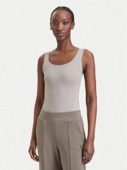 Guess Body V6YP17 K4709 Beżowy ciemny Slim Fit. Brązowe body Guess, m, z aplikacjami, z syntetyku. Za 234.99 zł.