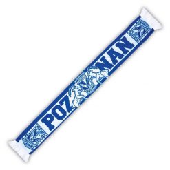 SZALIK KOZIOŁKI Lech Poznań. Białe szaliki KKS LECH POZNAŃ, bez wzorów, sportowe. Za 49.99 zł.