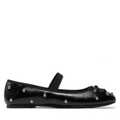 Baleriny Aldo. Czarne baleriny Aldo, bez wzorów, bez obcasa. Za 209.99 zł.