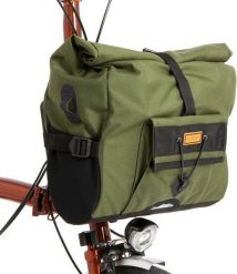 Torba rowerowa City Loader Olive RESTRAP. Zielone torby na ramię RESTRAP, bez wzorów, z nylonu, eleganckie, na ramię, bez dodatków. Za 1,003.70 zł.