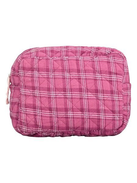 Becksöndergaard Kosmetyczka "Flannel Malin" w kolorze różowym - 28 x 20 cm rozmiar: onesize. Różowe kufry i kosmetyczki Becksöndergaard, bez wzorów, z bawełny, bez dodatków. Za 109.52 zł.