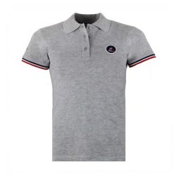 Damska koszulka polo Peak Mountain Abeca. Szare koszulki sportowe Peak Mountain, bez wzorów, bez ramiączek. W wyprzedaży za 144.00 zł.