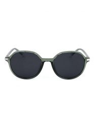 Polaroid Damskie okulary przeciwsłoneczne w kolorze zielono-czarnym rozmiar: 55. Czarne okulary przeciwsłoneczne Polaroid, bez wzorów, z tworzywa sztucznego, wakacyjne. Za 169.95 zł.