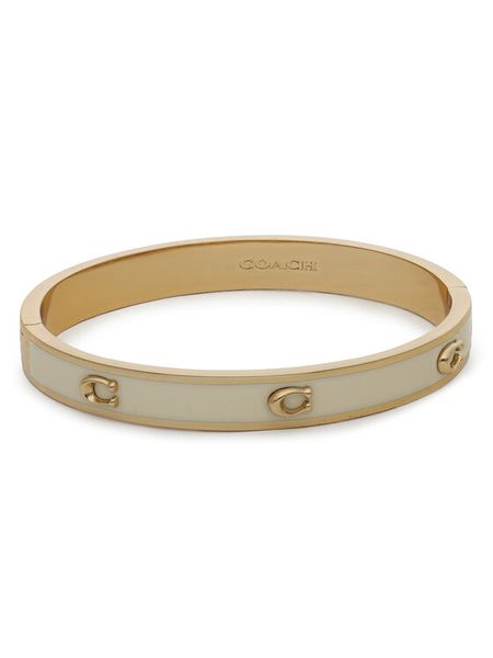 Coach Bransoletka 37422719GLD100 Złoty. Żółte bransoletki Coach, metalowe. Za 439.99 zł.