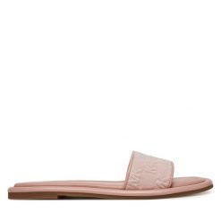 Klapki MICHAEL Michael Kors. Czerwone klapki MICHAEL Michael Kors, bez wzorów, bez obcasa. Za 349.99 zł.