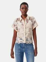 Lola Casademunt by Maite Koszula MS2515008 Écru Relaxed Fit. Koszule Lola Casademunt by Maite, xs, bez wzorów, z syntetyku, bez kołnierzyka, bez ramiączek. Za 309.99 zł.