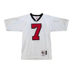Koszulka Nfl Atlanta Falcons Michael Vick. Białe bluzki Mitchell & Ness, bez wzorów, sportowe, bez kołnierzyka, bez ramiączek. W wyprzedaży za 992.00 zł.