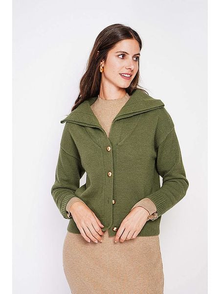 C& Jo Kardigan w kolorze khaki rozmiar: 34. Brązowe kardigany C& Jo, bez wzorów. Za 121.99 zł.