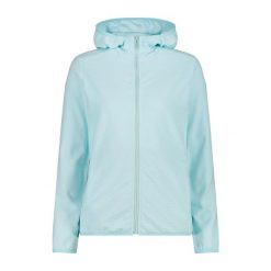 Kurtka narciarska z kapturem na zamek dla kobiet CMP. Białe bluzy CMP, xl, bez wzorów, z kapturem, narciarskie. Za 331.00 zł.