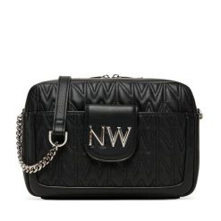 Torebka Nine West. Czarne torebki klasyczne Nine West, bez wzorów, bez dodatków. Za 299.99 zł.
