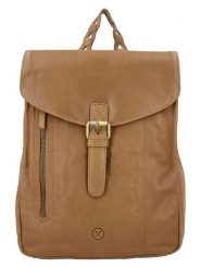 HIDE & STITCHES Skórzany plecak w kolorze jasnobrązowym - 25 x 32 x 12 cm rozmiar: onesize. Brązowe plecaki HIDE & STITCHES, bez wzorów, z materiału. Za 252.99 zł.