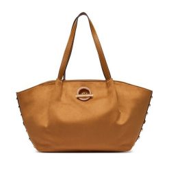 Torebka Liu Jo. Brązowe shopper Liu Jo, bez wzorów, bez dodatków. Za 679.99 zł.