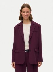 Vero Moda Marynarka Michell 10336375 Fioletowy Oversize. Fioletowe marynarki i żakiety Vero Moda, bez wzorów, z syntetyku. Za 319.99 zł.