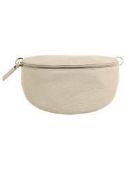 Zwillingsherz Skórzana saszetka "Crossbody" w kolorze beżowym - 23 x 14 cm rozmiar: onesize. Brązowe torby na ramię Zwillingsherz, bez wzorów, z materiału, sportowe, przez ramię, bez dodatków. Za 189.29 zł.