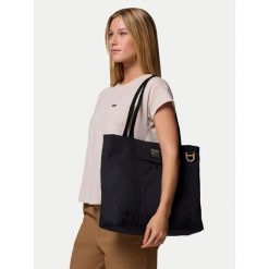 Torebka Columbia. Czarne shopper Columbia, bez wzorów, bez dodatków. Za 199.99 zł.
