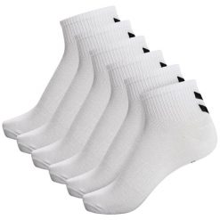 Hummel Skarpetki ZESTAW 6-Pack Z SZEWRONAMI MID CUT. Białe skarpety Hummel, bez wzorów. Za 81.00 zł.