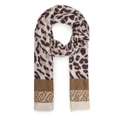 Szal Liu Jo. Brązowe szaliki Liu Jo, bez wzorów. Za 199.99 zł.