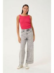 Kaffe Top "Carna" w kolorze różowym rozmiar: M. Różowe topy Kaffe, m, bez wzorów, bez kołnierzyka, bez ramiączek. Za 43.99 zł.