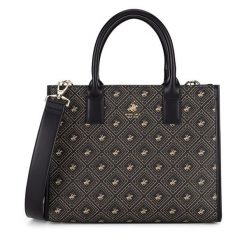 Torebka Beverly Hills Polo Club. Czarne torebki klasyczne Beverly Hills Polo Club, bez wzorów, bez dodatków. Za 269.99 zł.