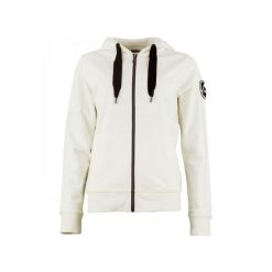 Damska bawełniana bluza rozpinana na całej długości Peak Mountain French Terry. Białe bluzy Peak Mountain, bez wzorów, z bawełny, bez kaptura. W wyprzedaży za 215.50 zł.