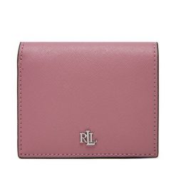 Mały Portfel Damski LAUREN RALPH LAUREN. Czerwone portfele Lauren Ralph Lauren, bez wzorów. Za 309.99 zł.