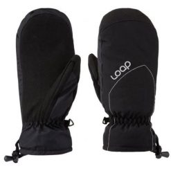Rękawiczki narciarskie Loap Rory Black. Czarne rękawiczki ZSPORT, bez wzorów, sportowe. Za 177.99 zł.