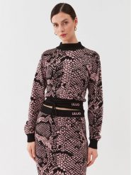 Liu Jo Sport Sweter TF3063 MS75L Kolorowy Slim Fit. Swetry Liu Jo Sport, l, bez wzorów, z wiskozy, bez ramiączek. Za 259.99 zł.