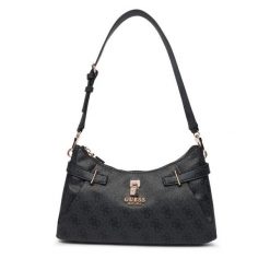 Torebka Guess. Szare torebki klasyczne Guess, z aplikacjami, bez dodatków. Za 589.99 zł.