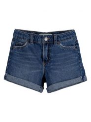 Levi's Kids Szorty dżinsowe w kolorze niebieskim rozmiar: 158. Niebieskie szorty Levi's Kids, z aplikacjami, ze skóry, klasyczne. Za 105.45 zł.