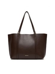 Gino Rossi Torebka CEO-YANAY Brązowy. Brązowe shopper Gino Rossi, bez wzorów, z materiału, bez dodatków. Za 279.99 zł.