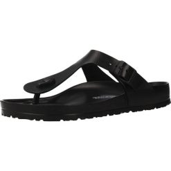 Klapki Gizeh Essentials Eva Rozmiar 35 - 0128201 Czarny. Czarne klapki Birkenstock, bez wzorów, z materiału, bez obcasa. Za 219.00 zł.