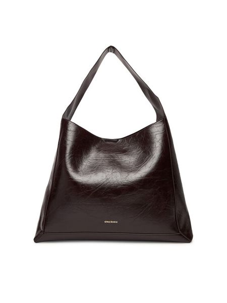GINO ROSSI Torebka C-ZOI-RX8788 Brązowy. Brązowe shopper Gino Rossi, bez wzorów, ze skóry, bez dodatków. Za 299.99 zł.