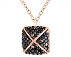 Naszyjnik ze stali szlachetnej z markasytami - kwadrat. Naszyjniki Artelioni, ze stali. Za 139.00 zł.