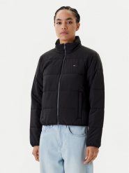 Tommy Jeans Kurtka przejściowa DW0DW20958 Czarny Regular Fit. Czarne kurtki Tommy Jeans, xxs, bez wzorów, z jeansu, bez kaptura. Za 579.99 zł.