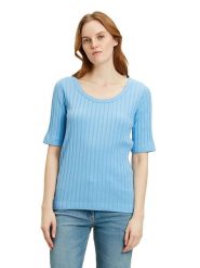 Betty Barclay Koszulka w kolorze błękitnym rozmiar: 38. Niebieskie bluzki Betty Barclay, bez wzorów, z bawełny, bez kołnierzyka, bez ramiączek. Za 57.95 zł.