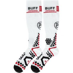 Skarpety BUFF KIRYL KNEE-LENGHT SOCKS WHITES-WHITE-S. Białe skarpety Buff, bez wzorów. Za 150.67 zł.