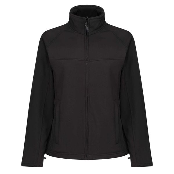 Damski Softshell Uproar. Brązowe kurtki sportowe Regatta, xs, bez wzorów, z softshellu, bez kaptura, trekkingowe. Za 151.99 zł.